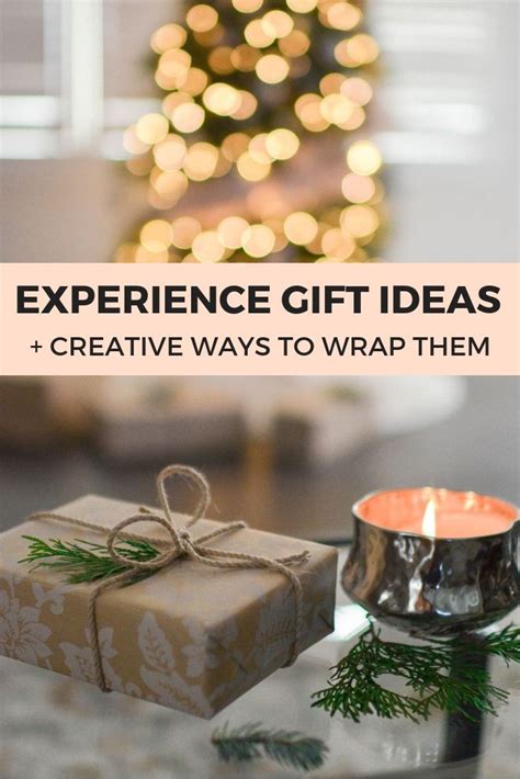 Experience-based Gifts