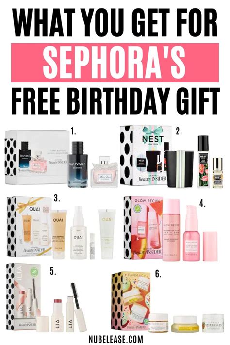 how does the sephora birthday gift work1724406101