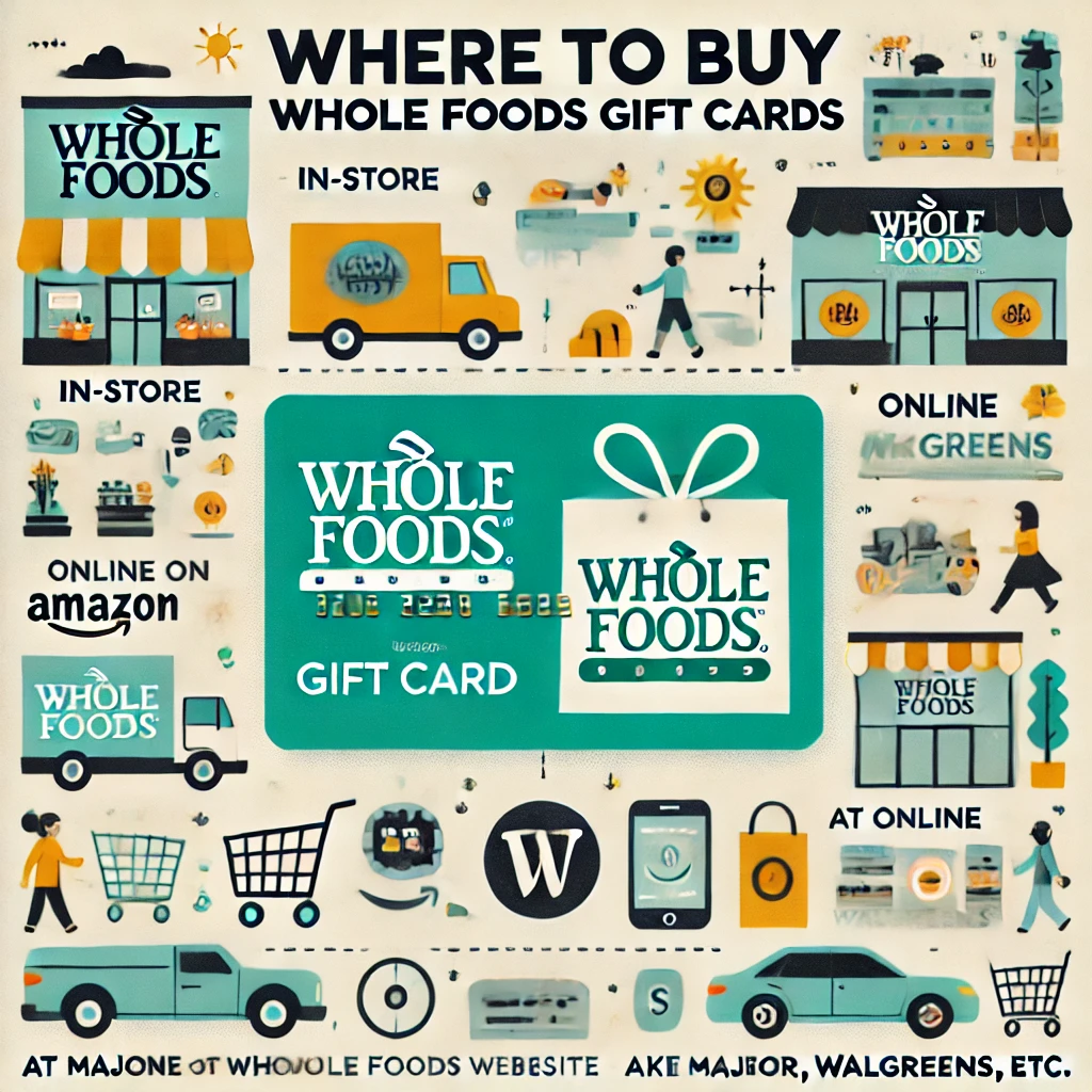 Where Can I Buy Whole Foods Gift Cards?